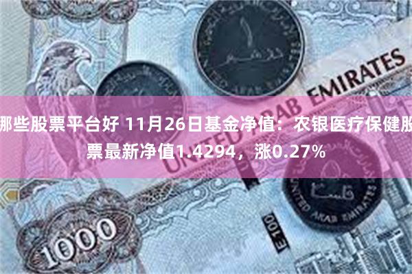 哪些股票平台好 11月26日基金净值：农银医疗保健股票最新净值1.4294，涨0.27%