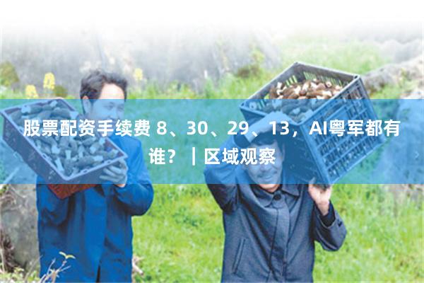 股票配资手续费 8、30、29、13，AI粤军都有谁？｜区域观察