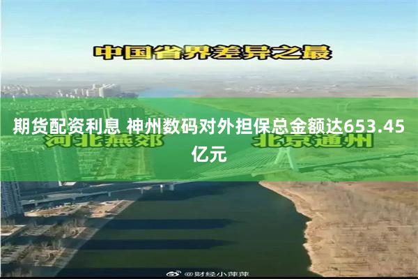 期货配资利息 神州数码对外担保总金额达653.45亿元