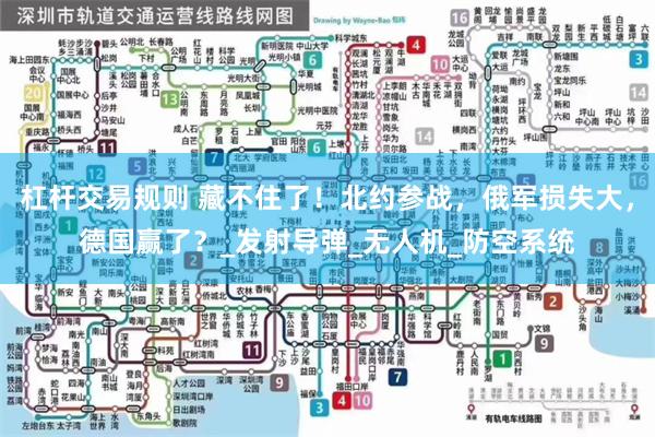 杠杆交易规则 藏不住了！北约参战，俄军损失大，德国赢了？_发射导弹_无人机_防空系统