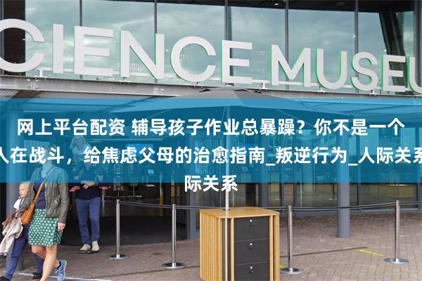 网上平台配资 辅导孩子作业总暴躁？你不是一个人在战斗，给焦虑父母的治愈指南_叛逆行为_人际关系