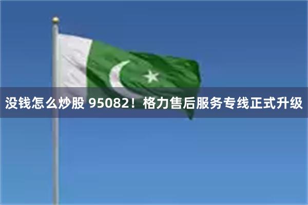 没钱怎么炒股 95082！格力售后服务专线正式升级